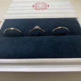 【出雲結(いずもゆい)の口コミ】 指輪のデザインが綺麗に、一部ゴールドとシルバーが繋がれているものを選…