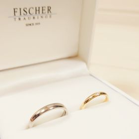 【FISCHER(フィッシャー)の口コミ】 定番のデザインですが、実際に着けてみると他の似たリングより丸みが強く…