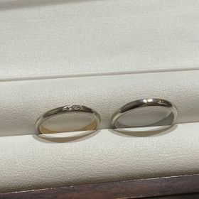 【杢目金屋(もくめがねや)の口コミ】 木目のような個性的なデザインがかわいいです。既製品かと思っていたけど…