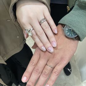 【e.m.】の口コミ 普段からファッションリングもこちらで購入しており、結婚指輪もe.m.に...