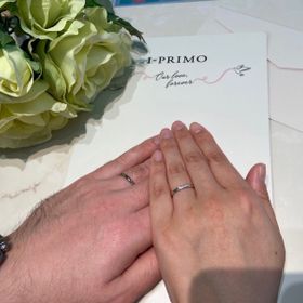【アイプリモ(I-PRIMO)の口コミ】 仕事でも身につけやすいようストレートなデザインでシンプルな指輪を探し…