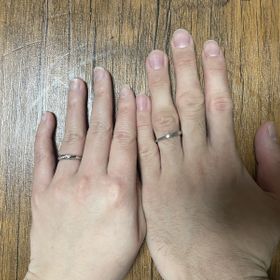 【萬時(Manji)の口コミ】 指輪の名前や意味も素敵で、2人が求めていたシンプルさも兼ね備えていてお…