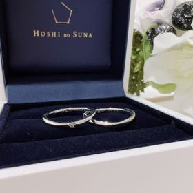 【HOSHI no SUNA 星の砂(ほしのすな)の口コミ】 pt950で、日常で安心してつけられるのに魅力を感じました。
また、細めで…