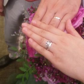 【THE KISS(ザ・キッス)の口コミ】 マリッジリングは、夫婦二人して普段使う気がなかったので、挙式用に購入…