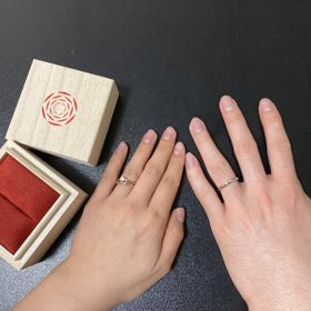 【出雲結(いずもゆい)の口コミ】 普段からつける指輪として探していて、できるだけシンプルなものが良かっ…