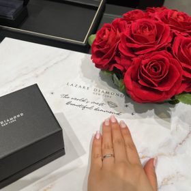 【ラザール ダイヤモンド(LAZARE DIAMOND)の口コミ】 店員さんの丁寧で気持ちの良い接客。
対面、電話、メール、全ての対応が気…