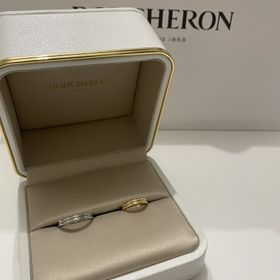 【ブシュロン(BOUCHERON)の口コミ】 ブシュロンのゴドロンです。婚約指輪をブシュロンで購入し、結婚指輪も絶…