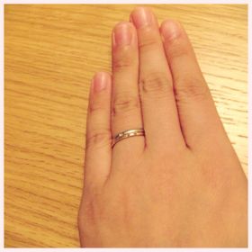 【ete(エテ)の口コミ】 もともとeteが大好きなブランドでホワイトデーにリングを買ってもらいまし…
