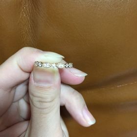 【PAVEO CHOCOLAT(パヴェオショコラ)の口コミ】 もうひとつ悩んでいた指輪がありましたが、もうひとつはかわいいけれど幼…