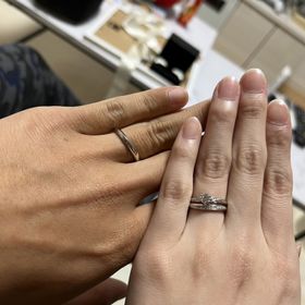 【エクセルコダイヤモンド(EXELCO DIAMOND)の口コミ】 男女セットでお互いの好みが一致したところ
また、予算も範囲内で収まって…