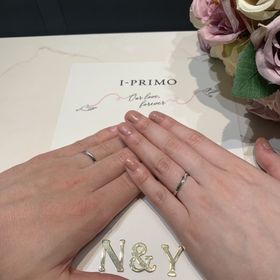 【アイプリモ(I-PRIMO)の口コミ】 ストレート、ウェーブ、V字の中から、二人が気に入ったウェーブの中から気…