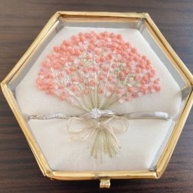 【BIJOUPIKO(ビジュピコ)の口コミ】 デザインが気に入ったことや、刻印やインサイドストーンを入れてもらえた…