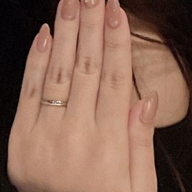 【True Love(トゥルーラブ)】の口コミ プラチナで安いものを探していました。普段の生活で付け外しはしない想定だ...