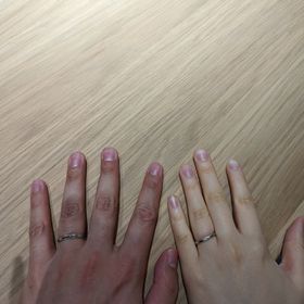 【ECRIN(エクラン)の口コミ】 デザイン、指に合うかどうか。色合い、ミル打ち、材料の種類、色、付けら…