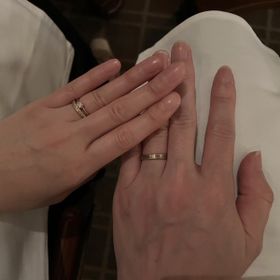 【YUKA HOJO(ユカホウジョウ)の口コミ】 新婦の指輪のデザインがかわいかったので、購入しました！インスタでYuka …