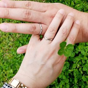 【CAFERING(カフェリング)の口コミ】 カフェリングにした決め手は、接客を担当してくれた方に妻が購入したいと…