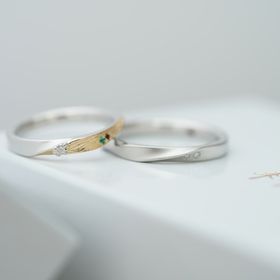 【THREE TREES(スリーツリーズ)の口コミ】 結婚指輪は手作りすると前から決めていました。いろんな工房のHPやインス…