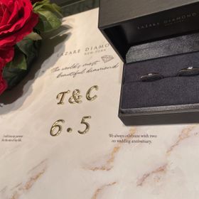 【ラザール ダイヤモンド(LAZARE DIAMOND)の口コミ】 デザインが一目惚れでした！！他ブランドも見に行きましたが、断トツでし…