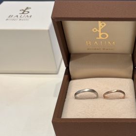 【BAUM(バーム)の口コミ】 シンプルなデザインの指輪を探していました。スターダスト加工という他で…