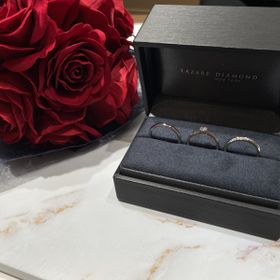 【ラザール ダイヤモンド(LAZARE DIAMOND)の口コミ】 シンプルなものを探していたので好みのデザインがあったことが決め手の1つ…