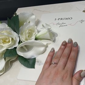 【アイプリモ(I-PRIMO)の口コミ】 婚約指輪でしたが、二人で選んだリングだったので特別な日はもちろん普段…
