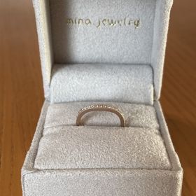 【mina.jewelry(ミナジュエリー)の口コミ】 もともと2018年7月に当時結婚指輪と婚約指輪をmina jewelryで購入していま…