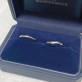 【銀座ダイヤモンドシライシの口コミ】 デザインも大変満足ですが、店長さんの丁寧な接客が最大の決め手でした。…