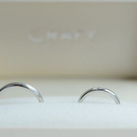 【CRAFY(クラフィ)の口コミ】 細部までこだわりたかったため、手作りにしました。プラチナとピンクゴー…