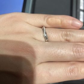 【エクセルコダイヤモンド(EXELCO DIAMOND)の口コミ】 結婚指輪にとても悩み最終的に5店舗くらい巡りましたが、ここのブランドの…