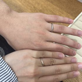 【フィオレフジイ】の口コミ プラチナとピンクゴールドの2色使っているので肌の色に馴染みやすく、指が...