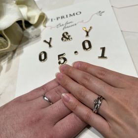 【アイプリモ(I-PRIMO)の口コミ】 指輪は、2人が家族であるという印にもなるので、常に着けていたいという気…