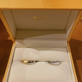 【ケイウノ ブライダル(K.UNO BRIDAL)の口コミ】 指輪のデザインが素敵でした。
お互いに気に入ったデザインがあり決めまし…