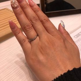 【TRECENTI(トレセンテ)の口コミ】 vデザインを色々見せて頂いて、これが一番いいなと感じました。Vの先の先…