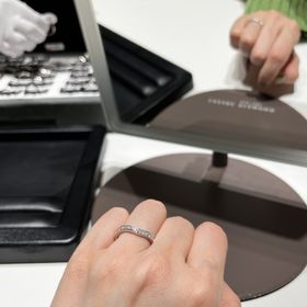 【ラザール ダイヤモンド(LAZARE DIAMOND)の口コミ】 ゴールデンウィーク期間限定で、普段は銀座店でのみ取り扱いのこちらのリ…