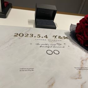 【ラザール ダイヤモンド(LAZARE DIAMOND)の口コミ】 デザインが素敵だったことはもちろん、それ以上にスタッフの方々の対応が…