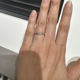 【ラザール ダイヤモンド(LAZARE DIAMOND)の口コミ】 シンプルで使いやすいデザインがたくさんありました。メンズの指輪の太さ…