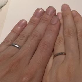 【アイプリモ(I-PRIMO)の口コミ】 2つとても気に入ったデザインが見つかり、迷っていたときに試着したところ…