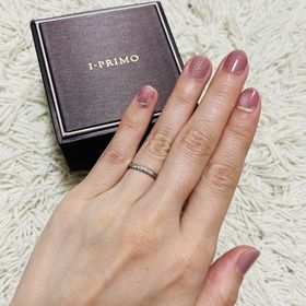 【アイプリモ(I-PRIMO)の口コミ】 シンプルなデザインだけどダイアモンドも綺麗にみえるところ。
男性用もラ…