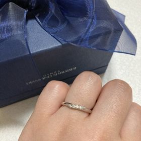 【銀座ダイヤモンドシライシの口コミ】 歳を重ねて手に年齢が出てきてもダイヤモンドが付いているタイプの指輪な…