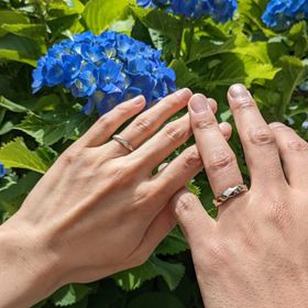 【湘南彫金工房 andfuseの口コミ】 結婚指輪は作りたい！という思いだったので、地域の近くにないかなーと検…