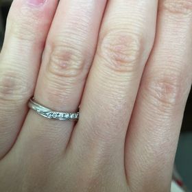 【GALA JEWELRY(ガラジュエリー)の口コミ】 婚約指輪もガラ御徒町で購入したもので、ダイヤがある程度大きかったので…