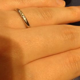 【銀座ダイヤモンドシライシの口コミ】 初めは細身(ごつくないもの)、ストレート、シンプルなものを探していまし…