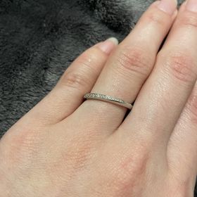 【カオキ　ダイヤモンド専門卸直営店の口コミ】 フルエタニティに憧れがありましたが、どこへ行ってもやはりお高い&hellip…