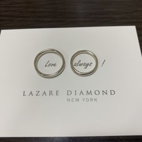 【ラザール ダイヤモンド(LAZARE DIAMOND)の口コミ】 結婚指輪は昔ながらのシンプルなプラチナのストレートのリングをイメージ…