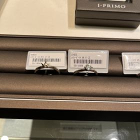 【アイプリモ(I-PRIMO)の口コミ】 希望などを伝えて、お勧めしていただいたデザインのものをはめた際にメレ…