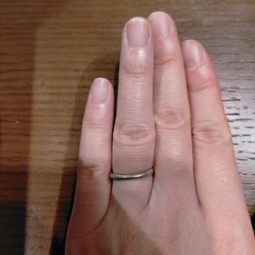 【ティファニー(Tiffany & Co.)の口コミ】 婚約指輪をティファニーでもらったので、結婚指輪も同じブランドがよくて…