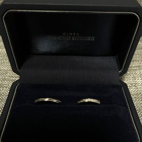 【銀座ダイヤモンドシライシの口コミ】 指輪の形が私の中でこれがいいと決まっていて、他の店舗2件見たんですが、…