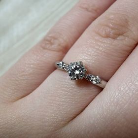 【宝寿堂(ほうじゅどう)の口コミ】 ピンクゴールドが好きで、リングを選ぶ際にピンクゴールドかプラチナで迷…