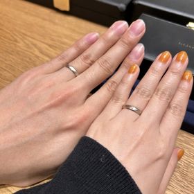 【BONDS(ボンズ)の口コミ】 決め手になったのはデザイン・価格で、2人がコレだ！と思えるものに出会え…