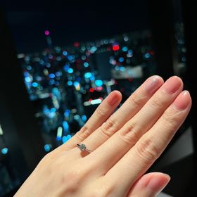 【アイプリモ(I-PRIMO)の口コミ】 お相手から普段使いもできるようなデザインでの希望がありましたが、シン…